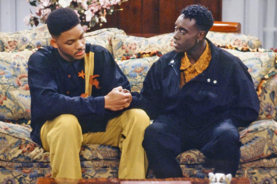 Don Cheadle and Will Smith on 'The Fresh Prince of Bel-Air'