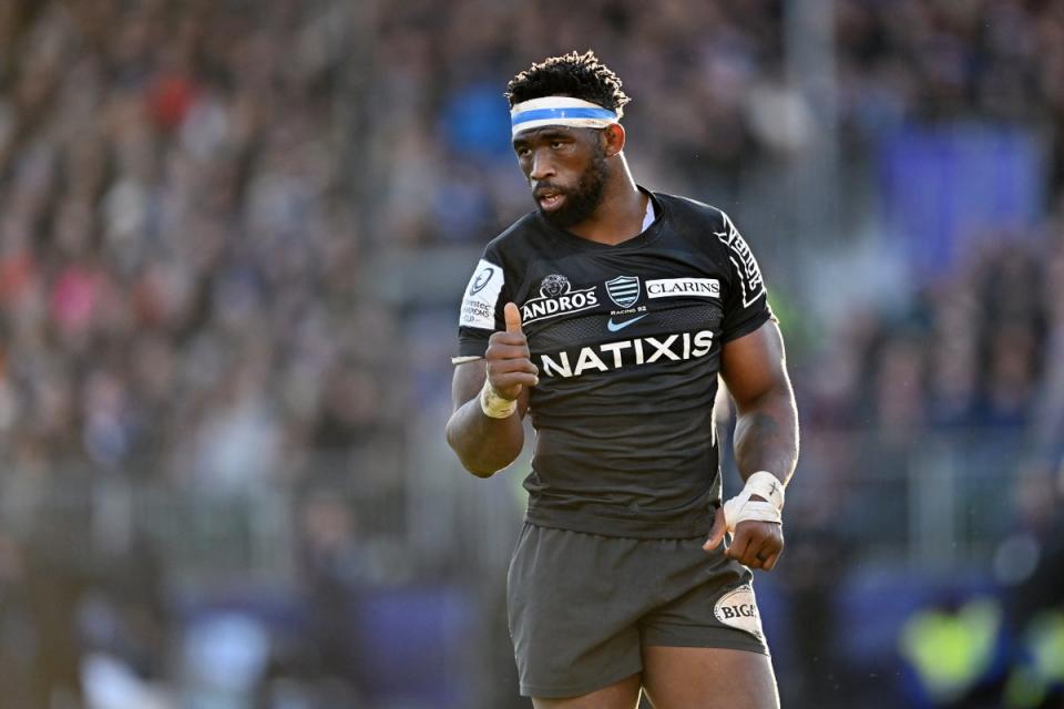 Siya Kolisi joined Racing 92 after last year’s World Cup (Getty Images)