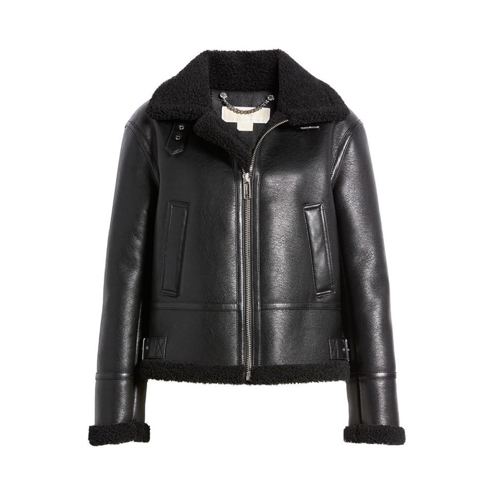 <p><a href="https://go.redirectingat.com?id=74968X1596630&url=https%3A%2F%2Fwww.nordstrom.com%2Fs%2Ffaux-leather-jacket-with-faux-shearling-trim%2F7368674&sref=https%3A%2F%2Fwww.elle.com%2Ffashion%2Fshopping%2Fg44348277%2Fnordstrom-anniversary-sale-fashion-deals-2023%2F" rel="nofollow noopener" target="_blank" data-ylk="slk:Shop Now;elm:context_link;itc:0;sec:content-canvas" class="link ">Shop Now</a></p><p>Faux Shearling Jacket</p><p>$190.00</p>