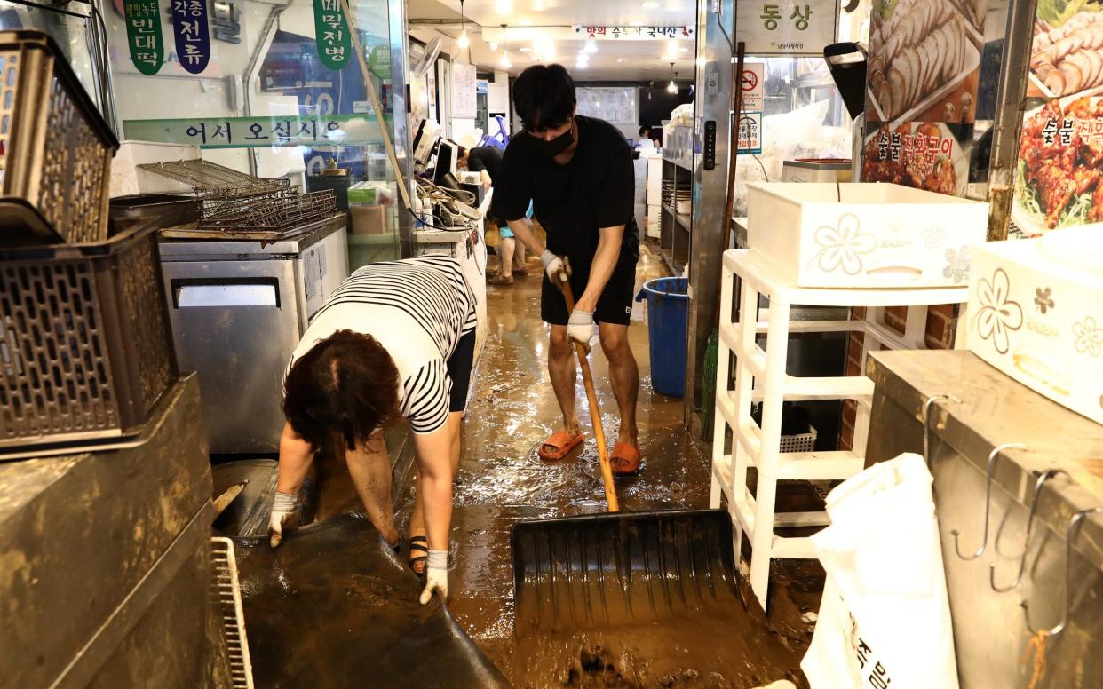 Seoul floods - Chung Sung-Jun/Getty Images