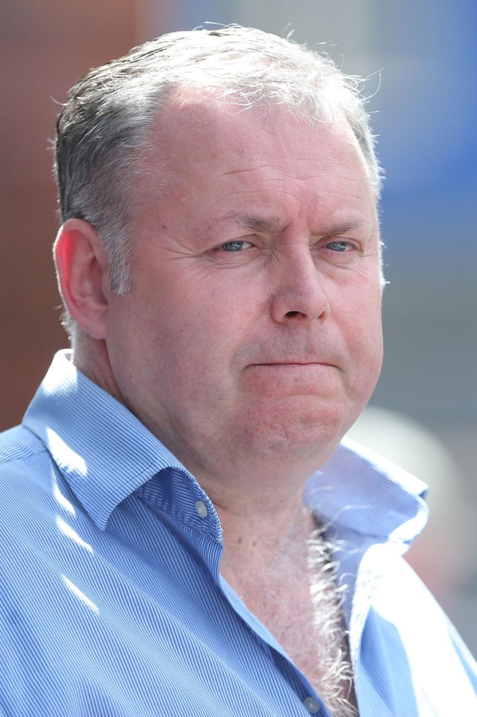 Football agent Willie McKay who arranged for the flight to take Emiliano Sala from Nantes to Cardiff (PA)