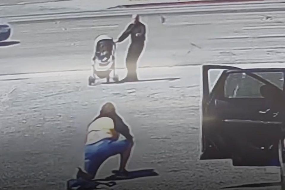 California man saves baby from traffic