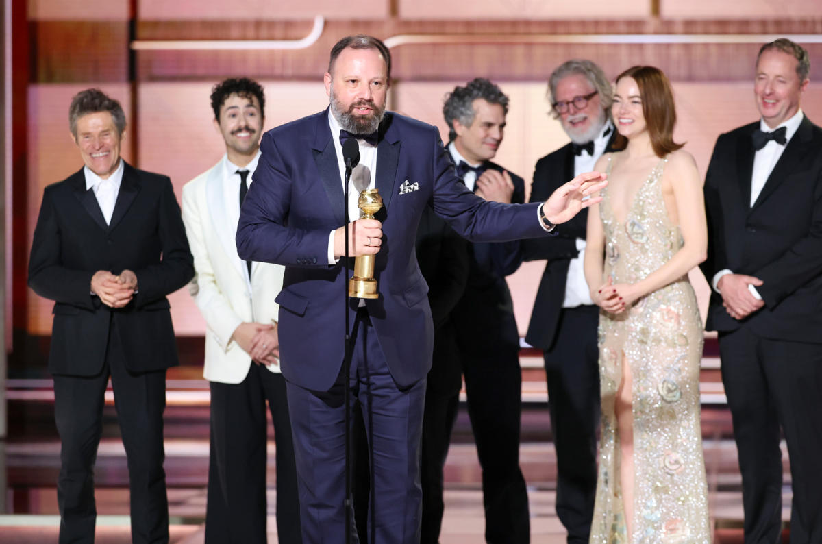 This Golden Globe Winner Used His Speech as a Chance to Meet Bruce ...