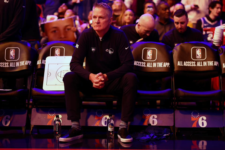 Steve Kerr。(Photo by Tim Nwachukwu/Getty Images)