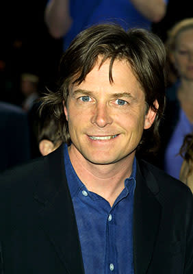 Michael J. Fox at the New York premiere of Disney's Atlantis: The Lost Empire