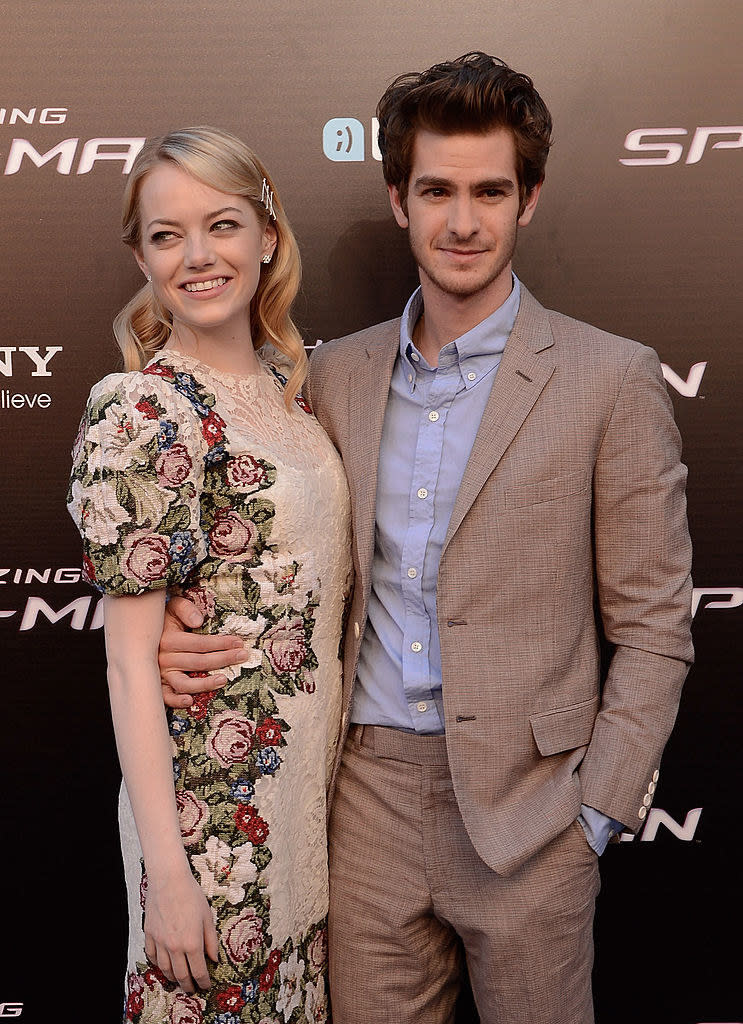 Andrew with Emma Stone