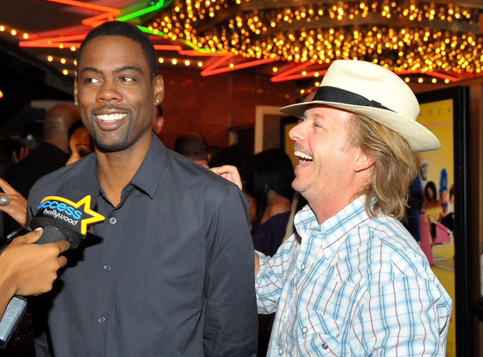 Good Hair LA Premiere 2009 Chris Rock David Spade