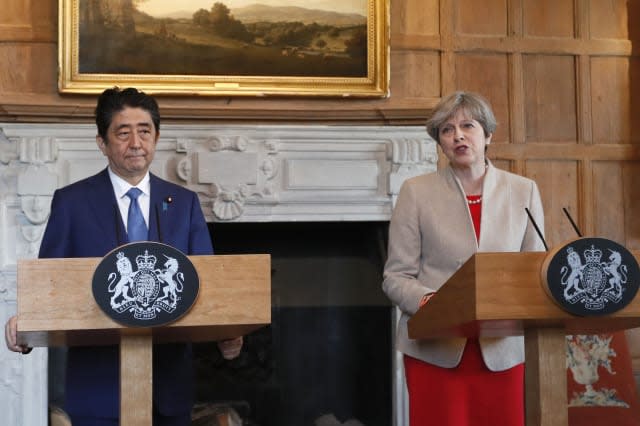 Japanese PM visit to UK