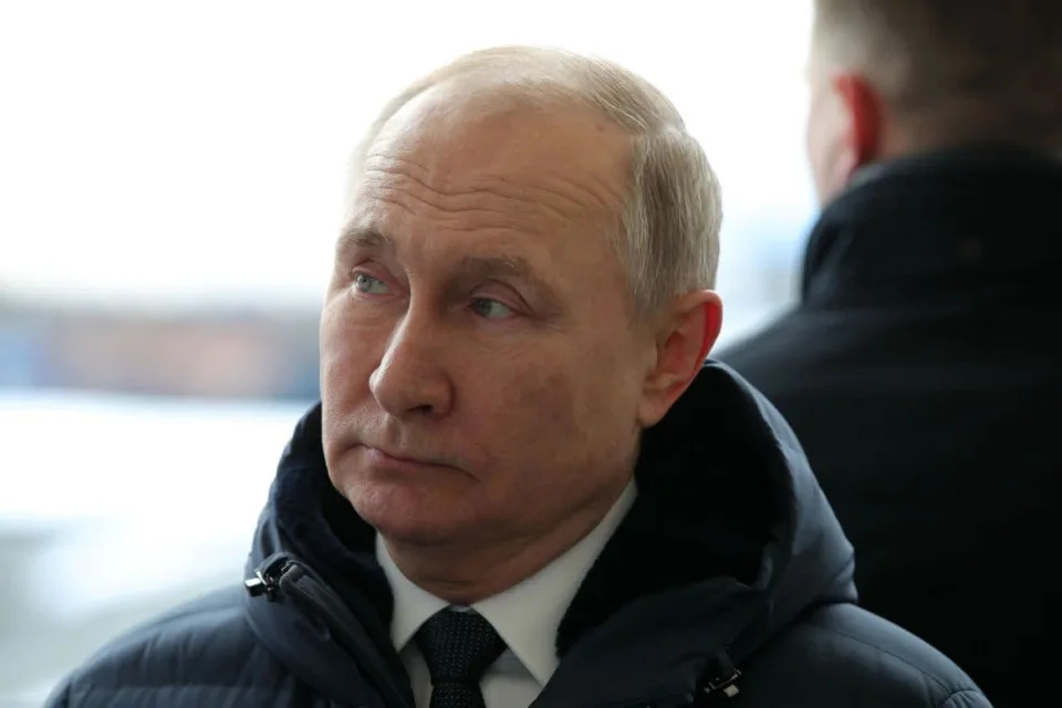 <div class="inline-image__caption"><p>Vladimir Putin visits the Vostochny cosmodrome, some 180 km north of Blagoveschensk, Amur region, on April 12, 2022. </p></div> <div class="inline-image__credit">MIKHAIL KLIMENTYEV/Sputnik/AFP via Getty</div>