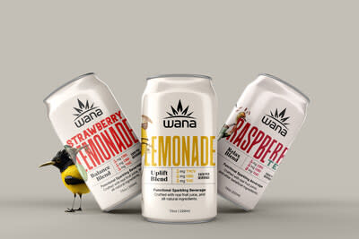 Wana Beverages, a new hemp-infused line of ready-to-drink sparkling beverages crafted with hemp extracts, real fruit juice and other beneficial ingredients, now available exclusively on ShopWanderous.com.