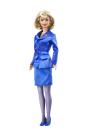 <p>With very camera-ready hair and an outfit that completely matches from shoulder to toe, Barbie throws her hat into the ring as a Presidential Candidate. </p>
