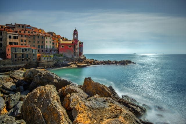 Tellaro - Liguria - Italy / View of Tellaro, ancient small village of Liguria in Italy