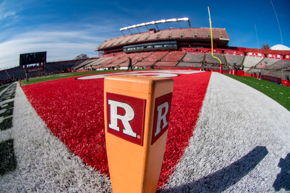 PISCATAWAY, NJ - NOVEMBER 23: General stadium view during the college football game between the Michigan State Spartans and Rutgers Scarlet Knights on November 23, 2019 at SHI Stadium in Piscataway, NJ (Photo by John Jones/Icon Sportswire via Getty Images)