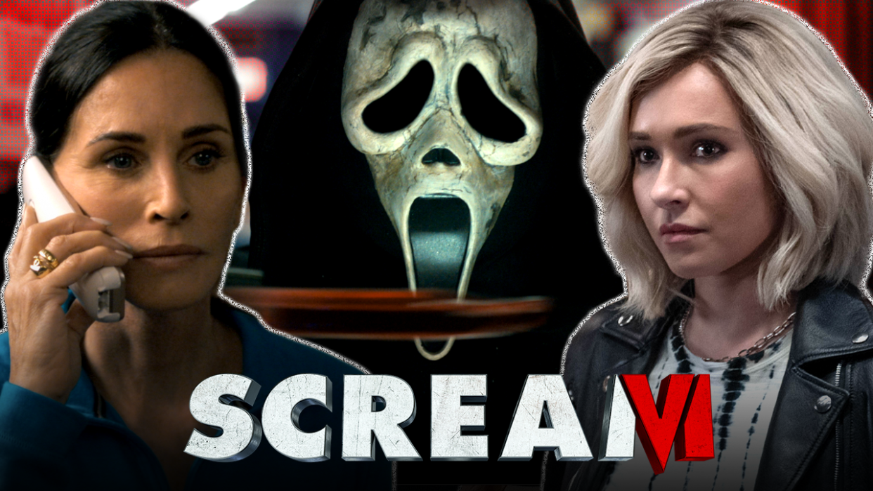  Courteney Cox and Hayden Panettiere in Scream VI 