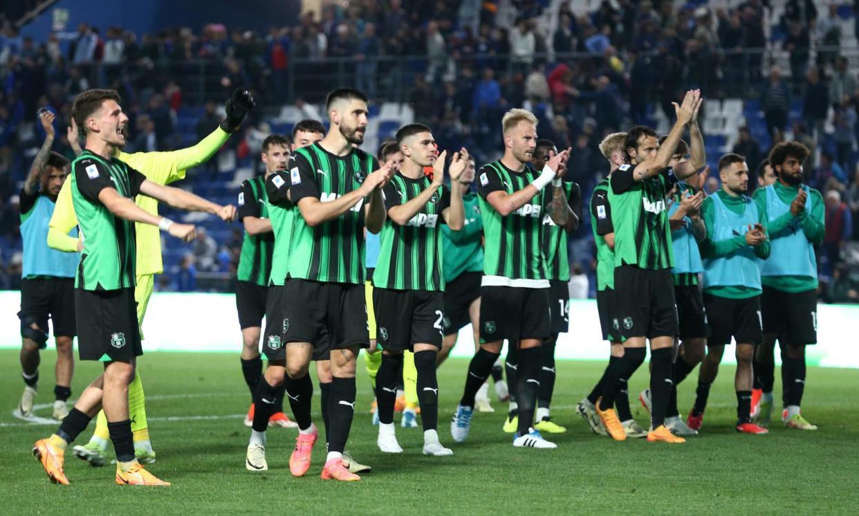 <span>Owned by the Squinzi family, Sassuolo have prospered with an attacking philosophy and by developing and selling on young talent, but relegation now looms after more than a decade in the top flight.</span><span>Photograph: Gianni Santandrea/LaPresse/Shutterstock</span>