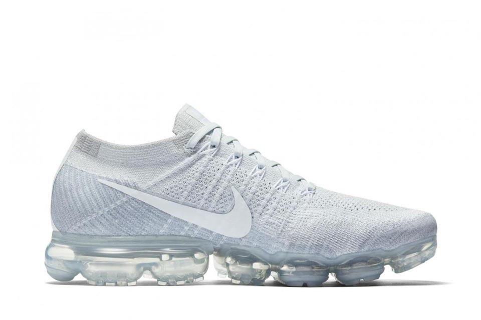 VaporMax Flyknit Platinum, £160, Nike