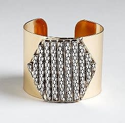 Cuff bracelet with stone design, $24 (on pre-sale for $15.99)
