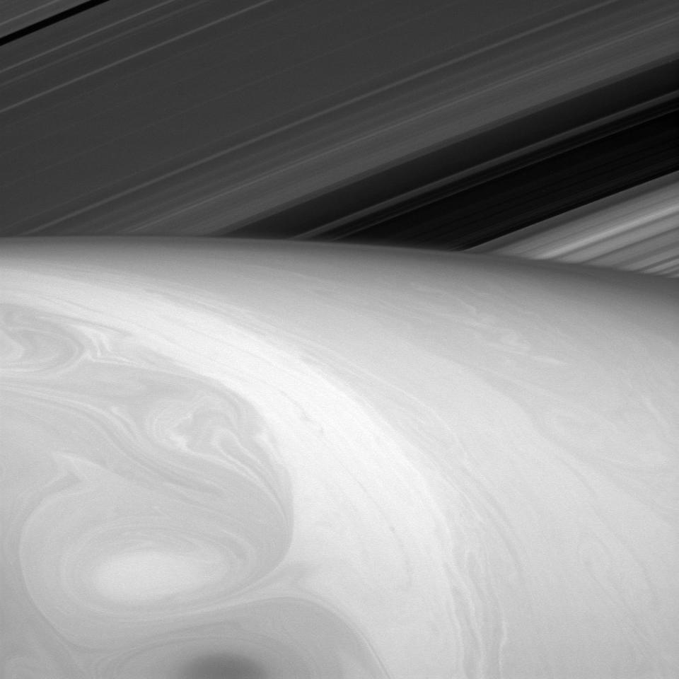 This image shows the <a href="http://www.nasa.gov/jpl/cassini/pia18290/#.VIr6LyfwP4h" target="_blank">sunlit side of Saturn's rings</a>. It was taken in red light by the Cassini spacecraft's narrow-angle camera on Aug. 23.