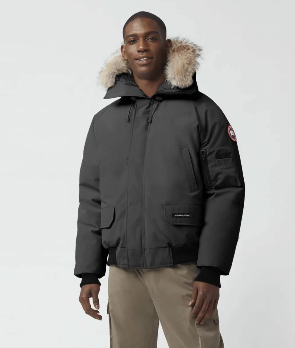 Cazadora estilo bomber Chilliwack Heritage (foto vía Canada Goose)