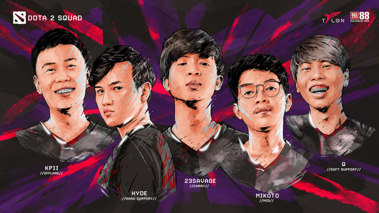 Talon Esports secured a spot in The International 11 Group Stage after they outlasted Polaris Esports, 3-2, in the grand finals of the tournament's Southeast Asian regional qualifier. (Photo: Talon Esports)