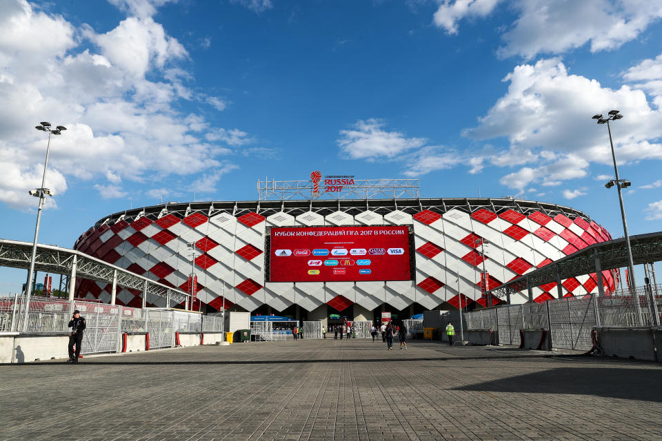 Das Spartak Stadium dürfte aus der Europa League wohlbekannt sein und hat Platz für 45.000 Zuschauer.