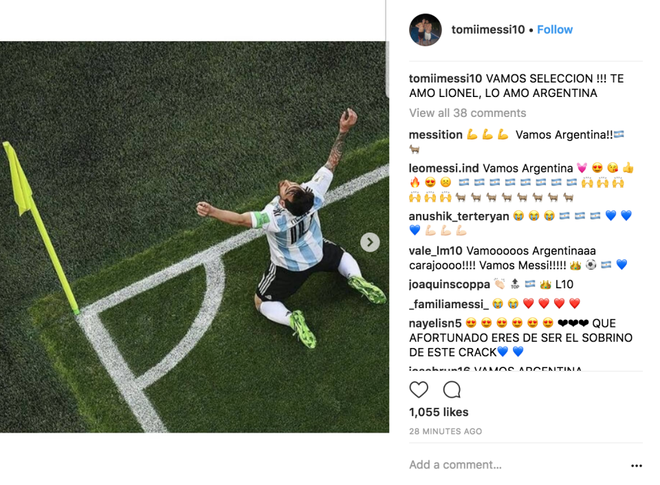 Así reaccionaron los jugadores argentinos y otras personalidades después del triunfo de la Albiceleste