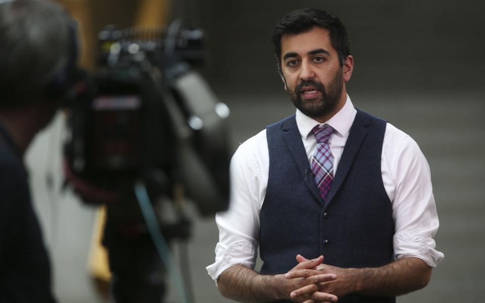 Humza Yousaf, the SNP justice secretary, is steering the bill through Holyrood - Pool/Getty