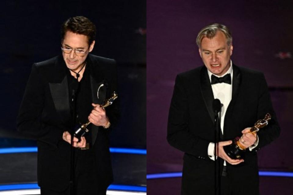 ganadores oscar 2024 robert downey jr christopher nolan