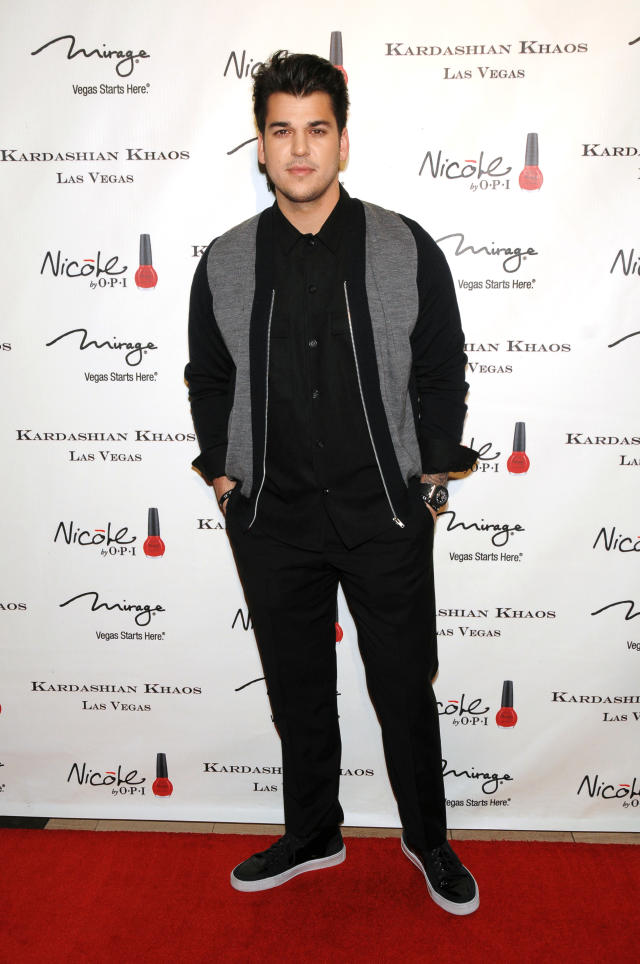 Rob Kardashian: 'I'm aware that I'm fat