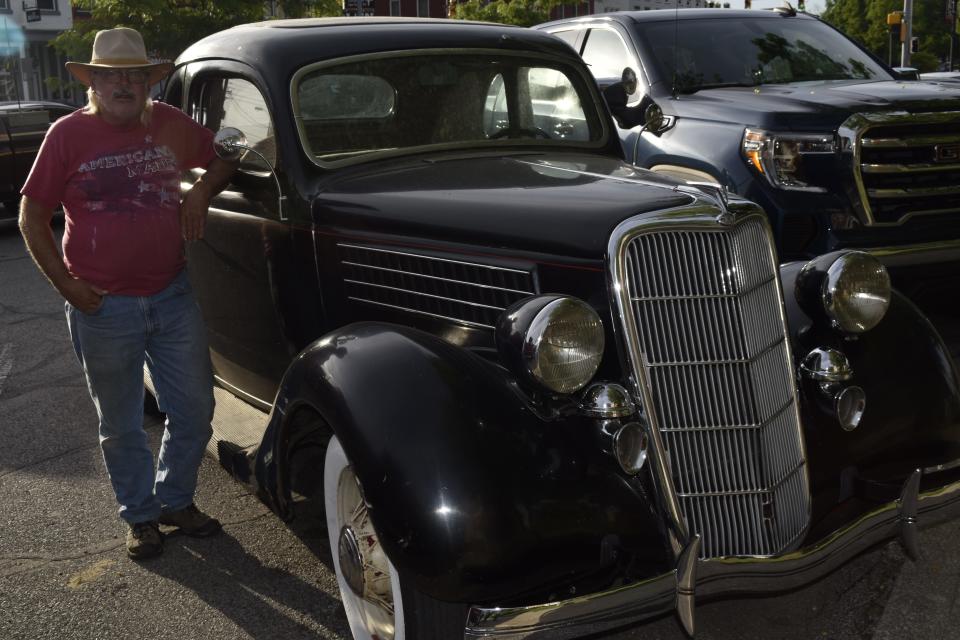 Roger Stiles and his all-original 1935 Ford.