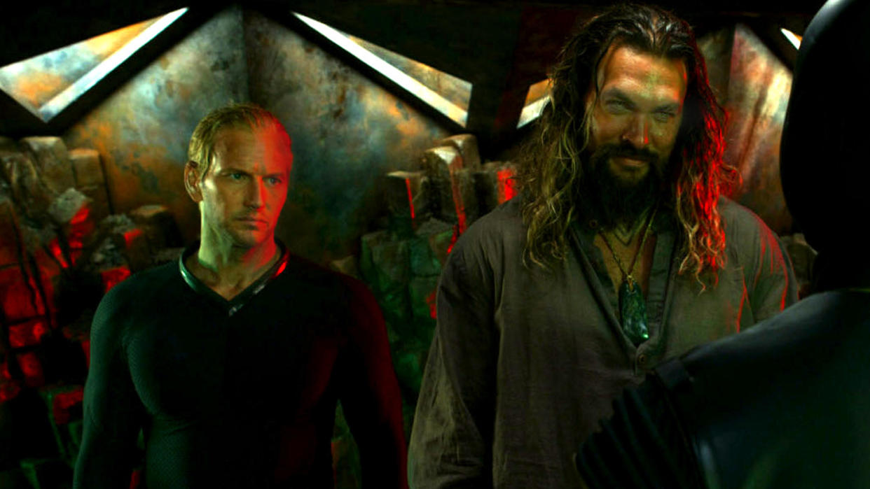  Jason Momoa and Patrick Wilson in Aquaman And The Lost Kingdom. 