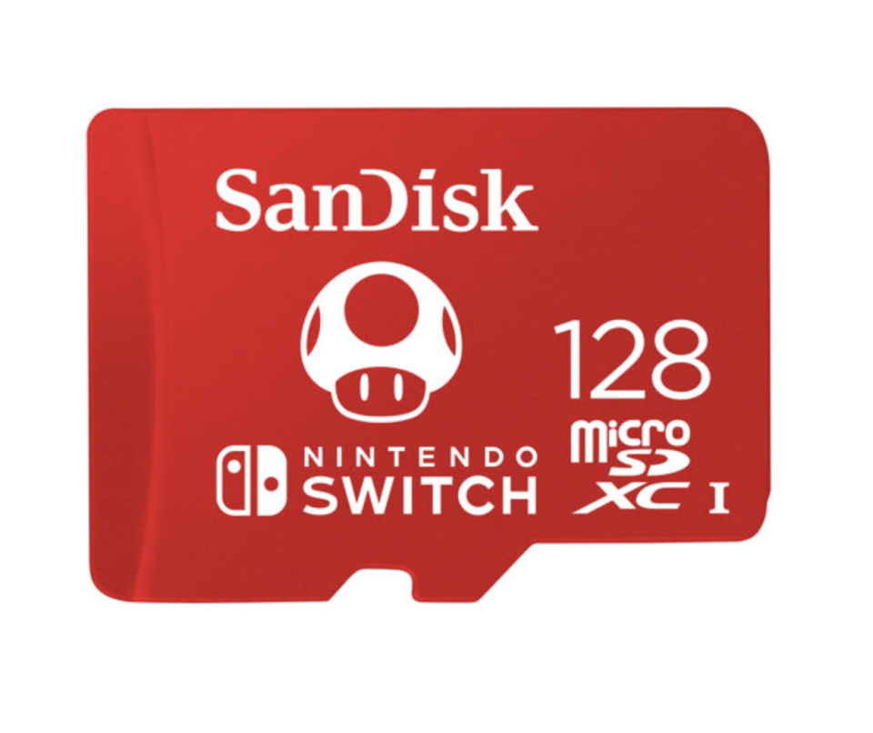 SanDisk 128GB microSDXC Memory Card for Nintendo Switch (Photo via Best Buy Canada)