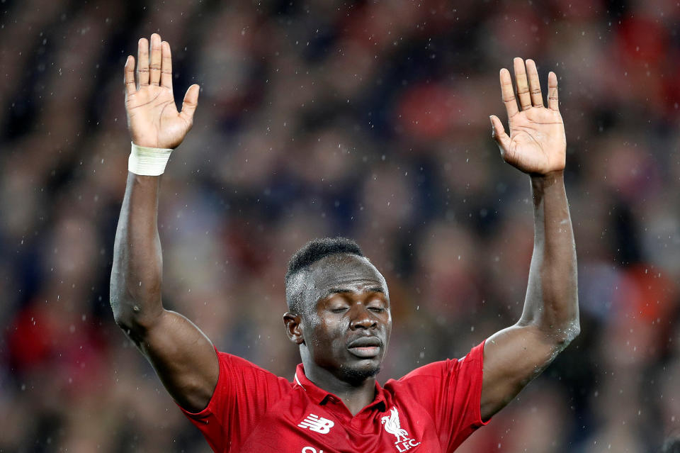 Sadio Mane squandered Liverpool’s best chance against Bayern Munich in Tuesday’s scoreless draw. (Reuters/Carl Recine)