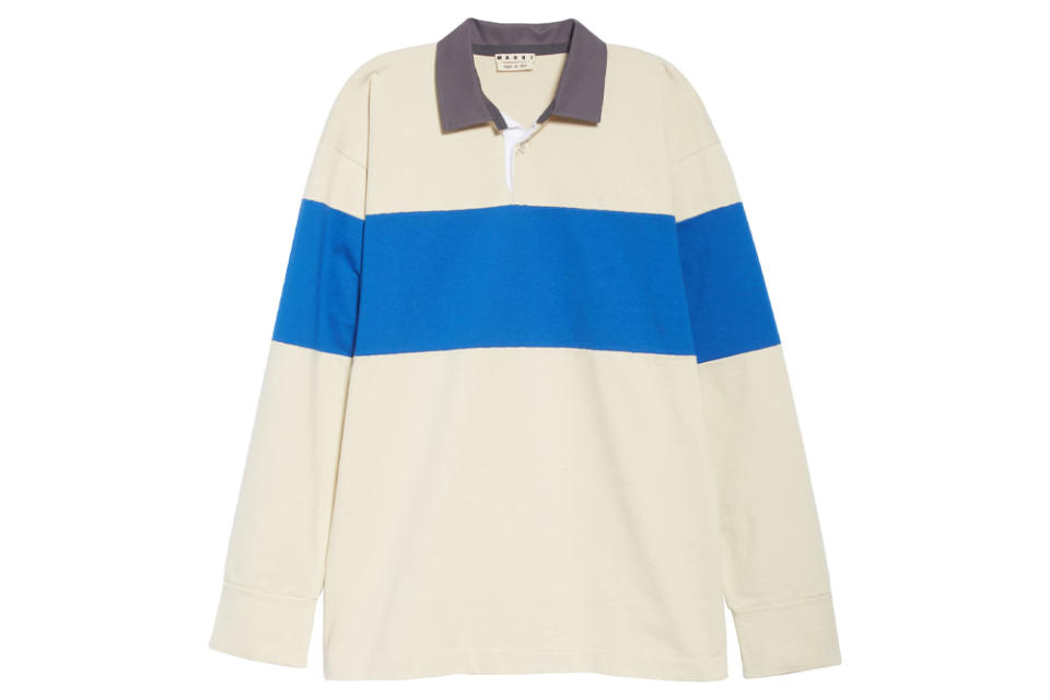 Marni Long Sleeve Rugby Shirt