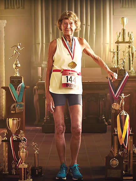 Meet the Iron Nun: 86-Year-Old Triathlon-Running Sister Madonna Buder Stars in New Nike Ad| Nike, Bodywatch