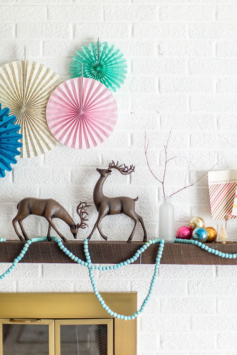 DIY Wooden Bead Garland