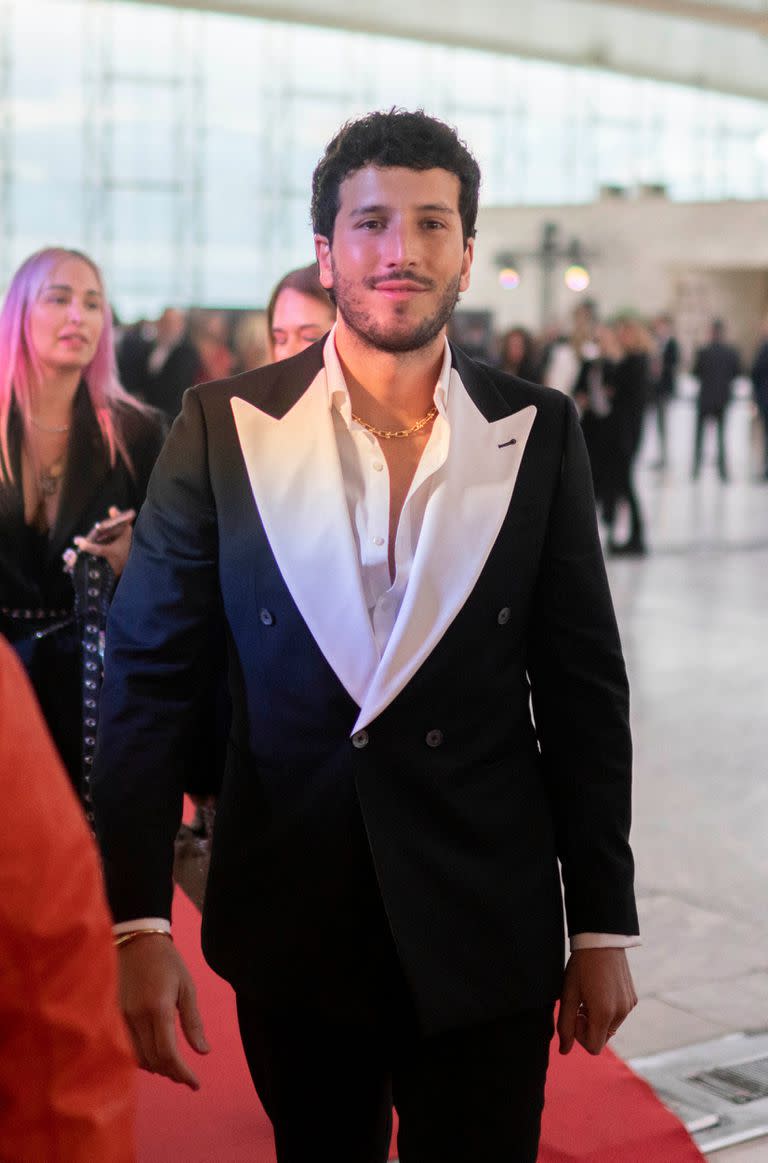 Sebastián Yatra, en la red carpet