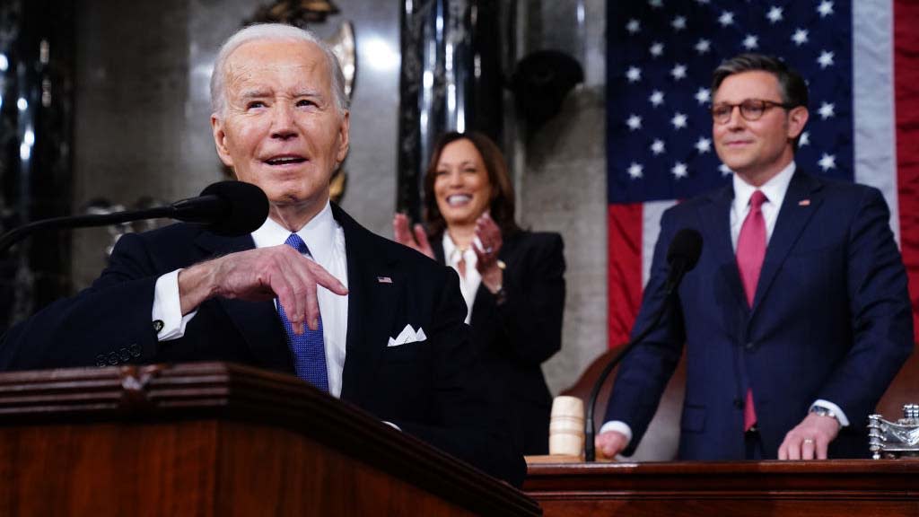  President Joe Biden delivers the 2024 State of the Union address. 