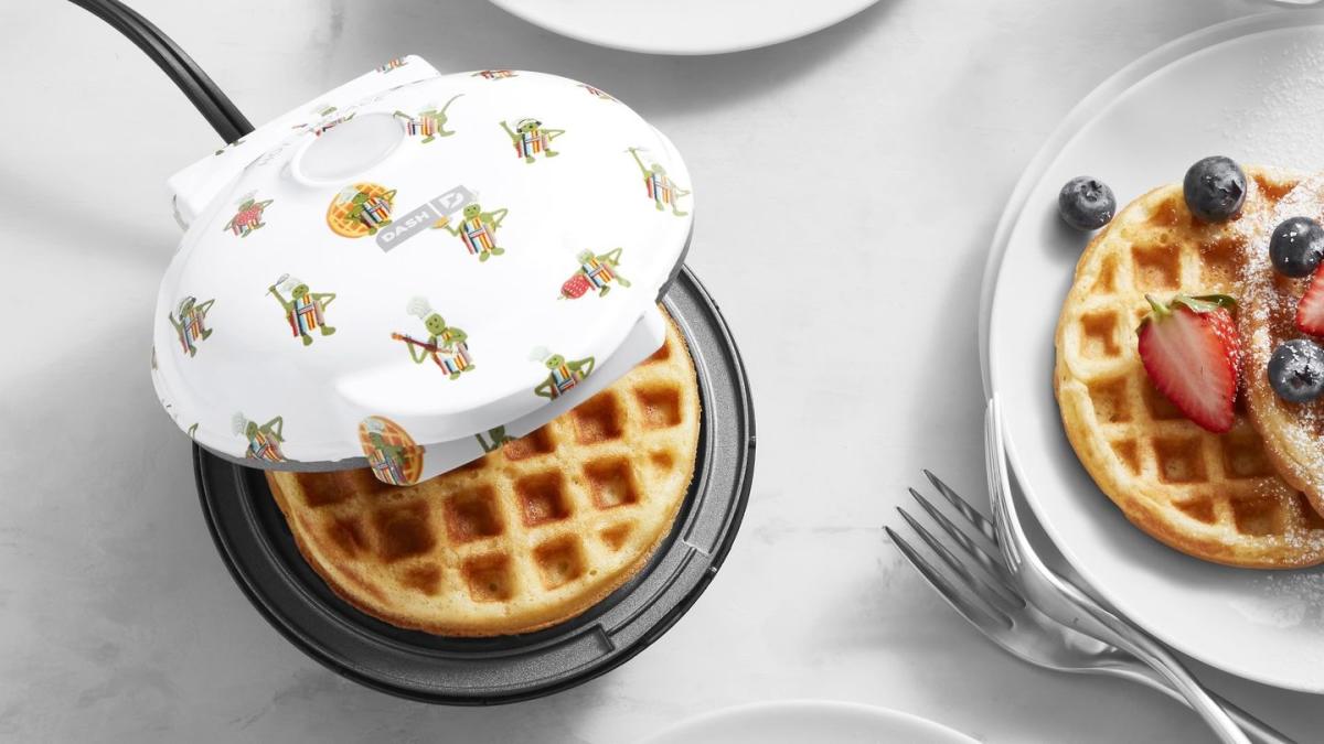 We're Loving This Mini Waffle Maker That'll Help Fight Childhood Hunger