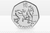 2012 Olympic's hockey 50p