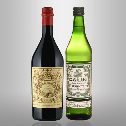 Dolin Dry & Carpano Antica Formula Vermouths