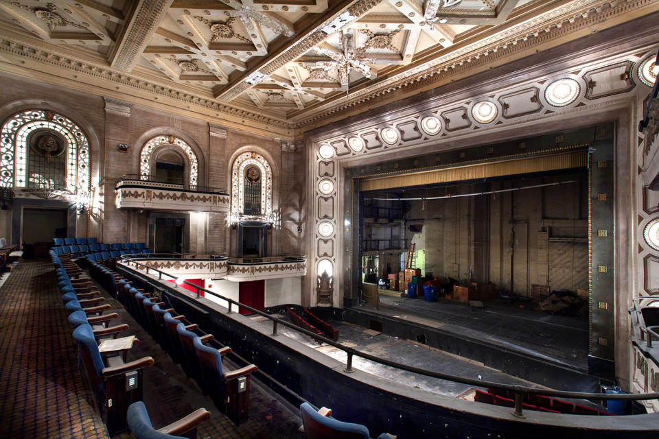 <p>Lambros does say: “If I had to choose one, it would be the before and after restoration series of the Kings Theatre in Brooklyn.” (Photo: Matt Lambros/Caters News) </p>