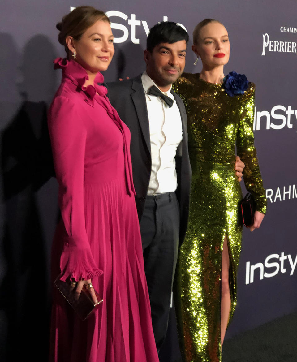 Ellen Pompeo, Harry Josh, and Kate Bosworth