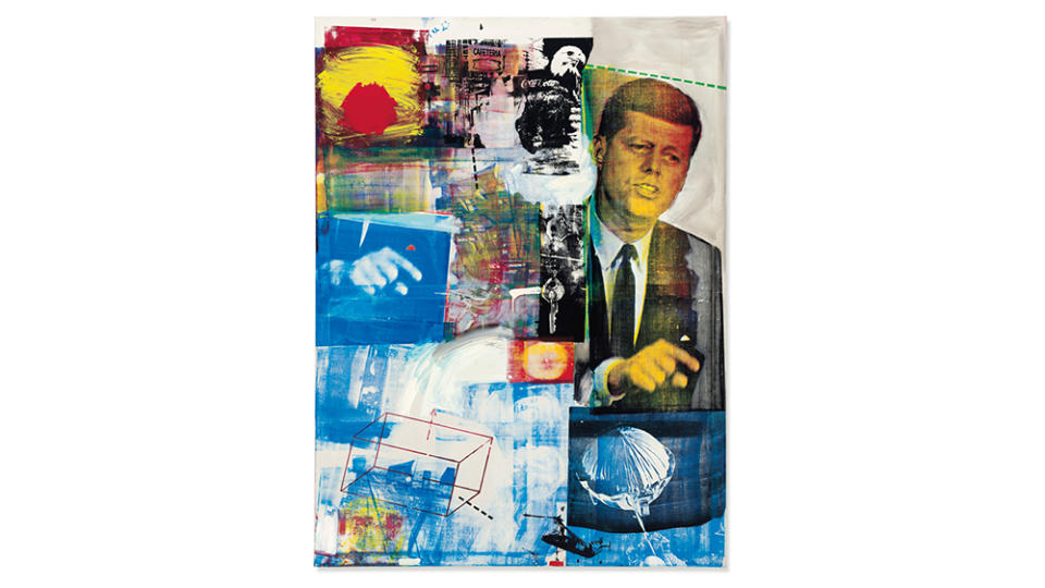 Robert Rauschenberg's Buffalo II, which sold for $88.8 million.