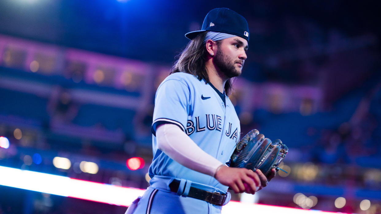 A massive payday looms for Blue Jays shortstop Bo Bichette. (Getty)