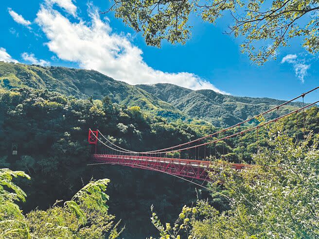 桃園市風景區管理處在0403花蓮大地震後啟動轄內景點設施巡檢，針對北橫沿線風景區包含巴陵1、2號隧道，以及拉拉山遊客中心、小烏來天空步道等，邀集專家學者辦理現勘，經確認皆安全無虞，遊客可放心上山遊憩。（呂筱蟬攝）