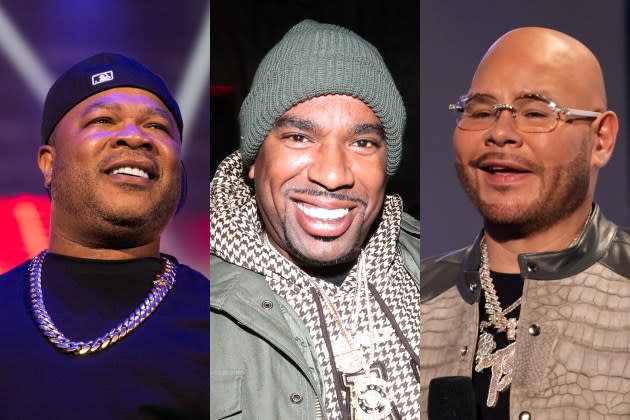 legacy-rappers-turned-podcasters.jpg legacy-rappers-turned-podcasters - Credit: Scott Dudelson/Getty Images; Johnny Nunez/Getty Images; Terence Rushin/Getty Images