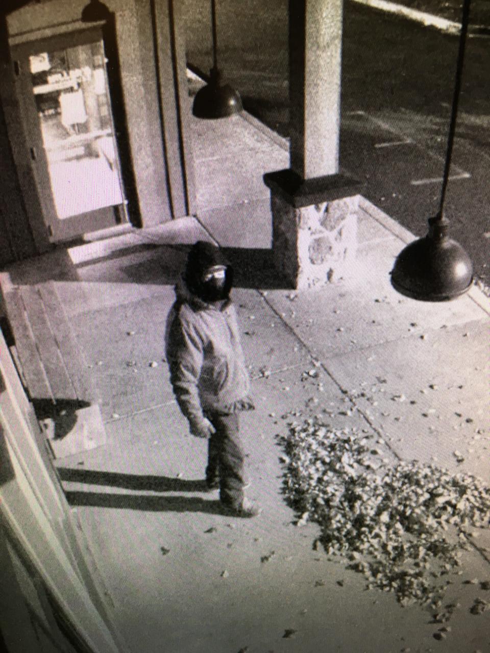 The Delaware State Fire Marshal's Office released a security camera photo of a suspect in the Nov. 24, 2021, arson at Miller's Ale House restaurant in Stanton. The camera showed the person was at the restaurant before and during the fire, officials said.