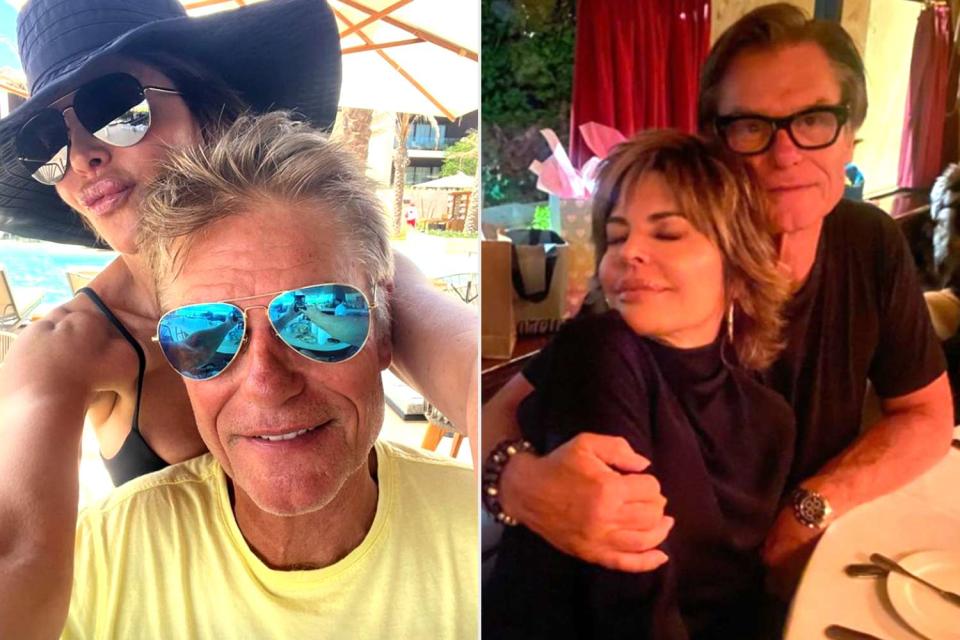 <p>Lisa Rinna/Instagram, Harry Hamlin/Instagram</p> Lisa Rinna and Harry Hamlin marking Lisa