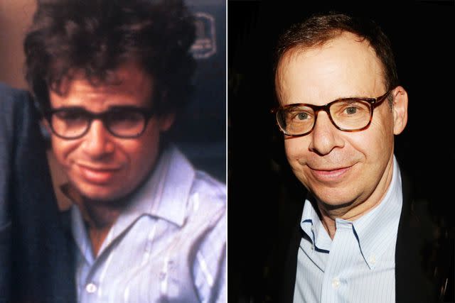 <p>Moviestore/REX/Shutterstock; Bruce Glikas/FilmMagic</p> Rick Moranis in 1984's 'Ghostbusters' and in 2017